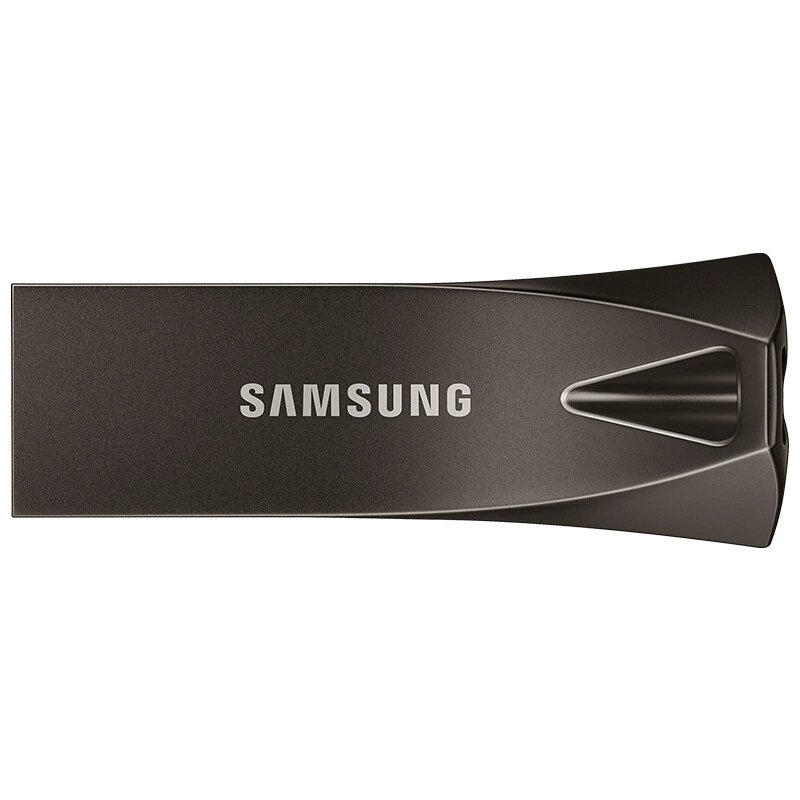 Black SAMSUNG BAR Plus Metal USB Flash Drive