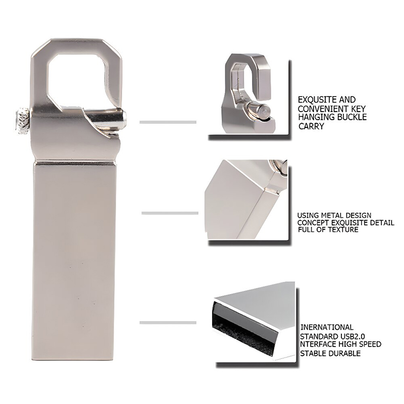 metal hook usb flash drive wholesale