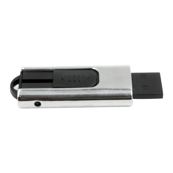 custom Two-sided metal push-pull USB flash drive