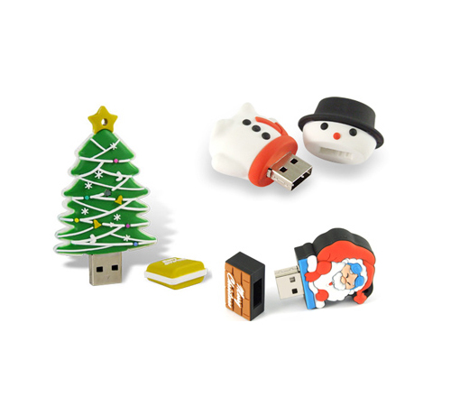 Christmas Tree Flash Drive 16GB, Gift USB Stick with Chain for Family,Kids,Friends,Students,Teacher Merry Christmas