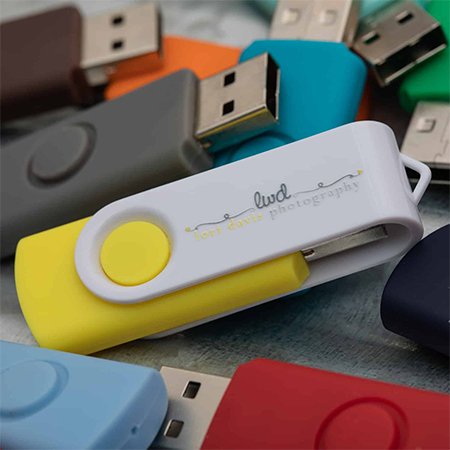 Mix and Match Swivel Flash Drive (Full Color -Type-A)