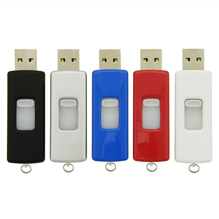 Retractable USB Flash Drive-4GB-Branded USB Flash Drives