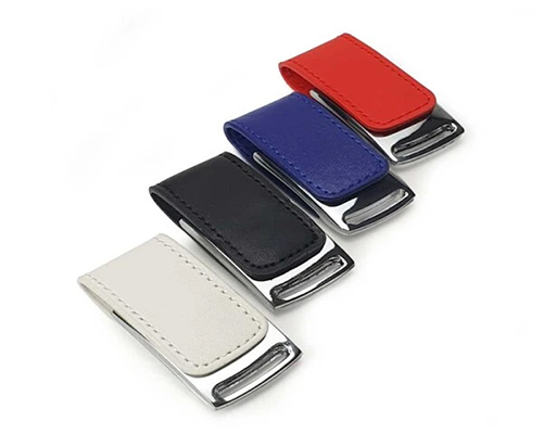 Stylish leather USB USB Flash with Branding  Magic Trading Company -YouSan