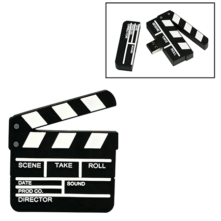 Creative Usb Flash Drive Movie Clapper Board Pendrive 128gb Flash MemoryCard 64gb Pen Drive 32gb Usb Stick 4gb 8gb Flash Drive - Usb Flash Drives