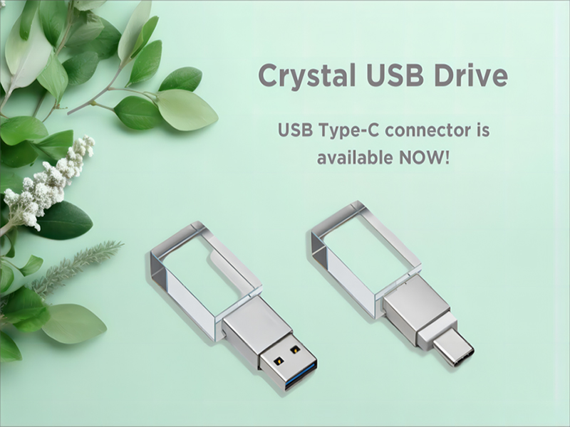 Crystal USB Drive Best Custom USB for Photography Clients