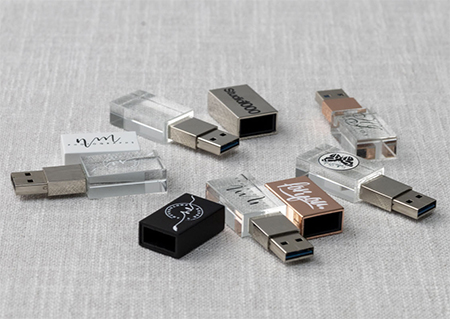 Crystal USB Drives