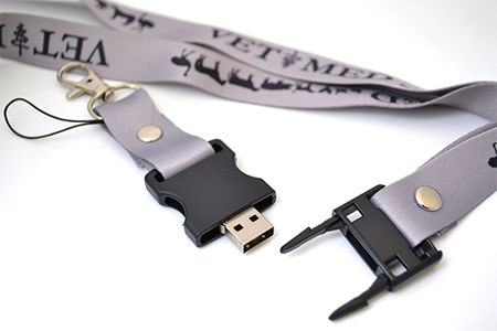 Custom Lanyards USB Flash Drive in Bulk