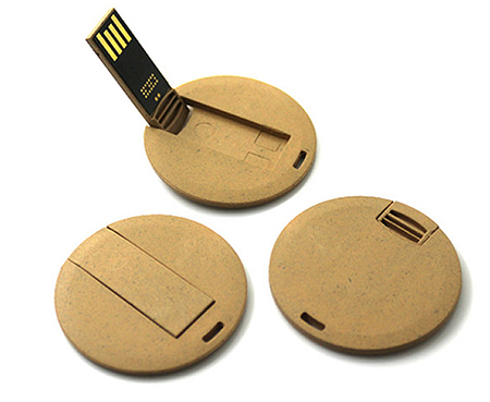 Custom USB Flash Drive -Eco-Friendly