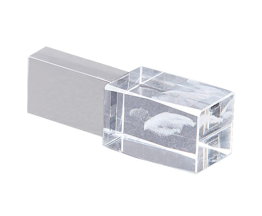 Rugged Perfume Shaped Crystal Custom USB Flash Drive