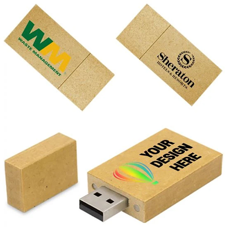 Recycled Paper Eco USB Flash Drive