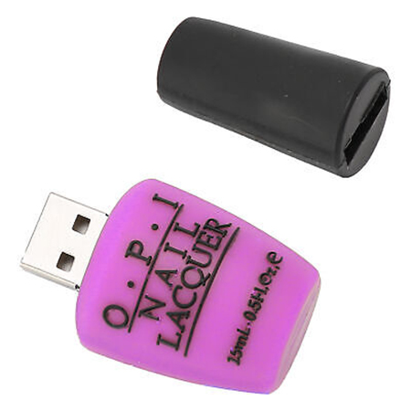 USB Flash Driver Silicone Perfume Bottle Storage Memory Stick