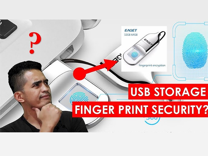 USB Storage with Finger Print Security