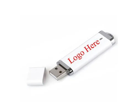 White Plastic Body USB Flash Pen Drive, For Computer,Laptop