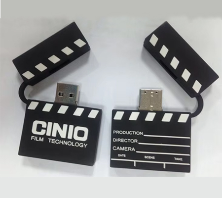 Wholesale Cartoon Film Clapper Shape USB Flash Drive Customized Special Shooting Board Shape USB Pendrive