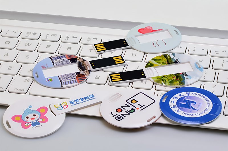​Round card - shaped USB flash drive​
